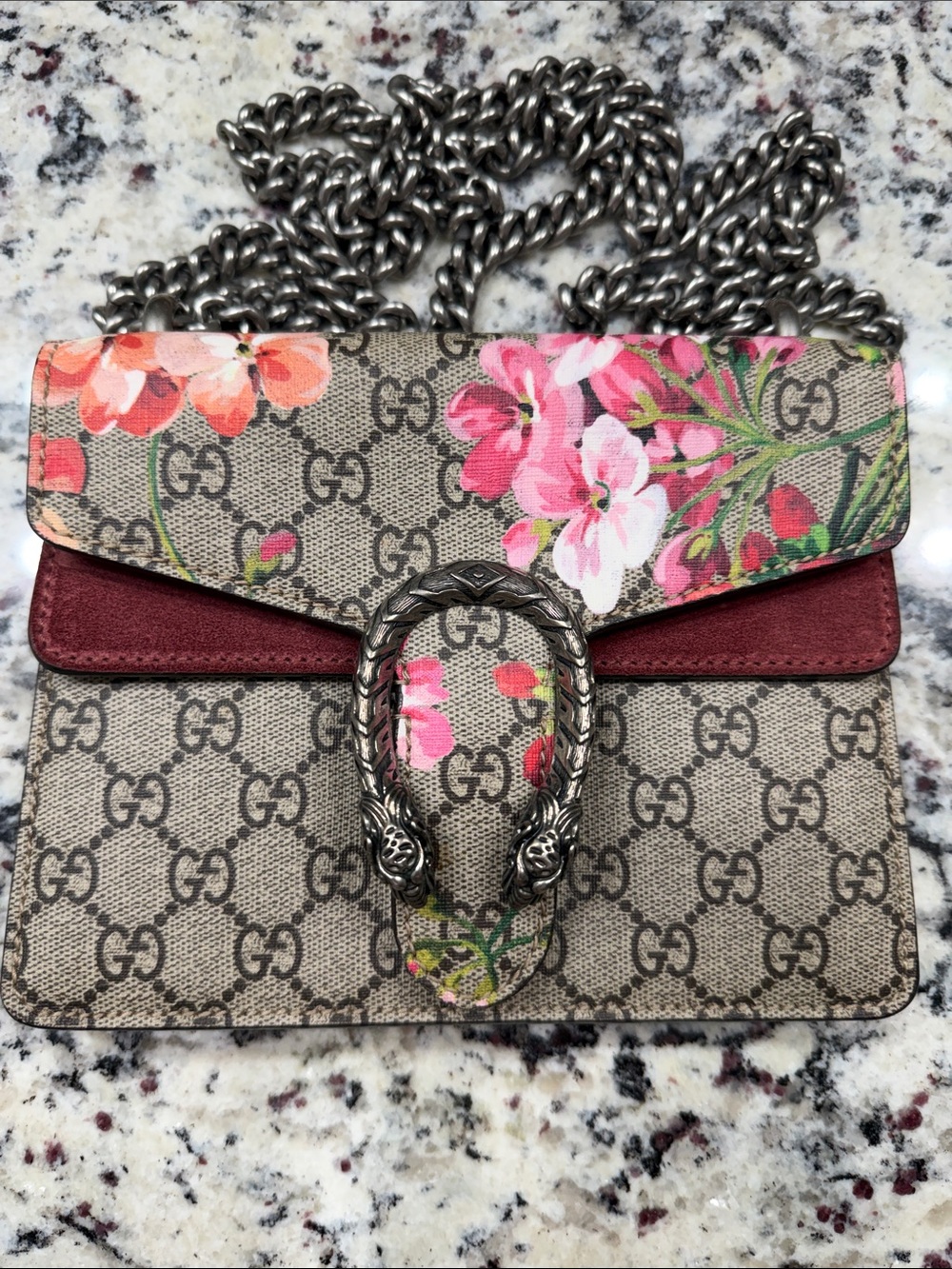 Gucci Supreme Blooms Dionysus Bag